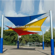 100% Nuevo HDPE 12&#39;x12&#39;x12 &#39;Triángulo Sun Sail Shade 3.6 * 3.6 * 3.6m vela de la cortina del sol